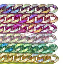 컬러아크릴체인 키링 마스크목걸이 폰스트랩 가벼운 안경줄 분실 방지 가방 숄더백 DIY 공방 수공예 학생 커플 핸드백 핑거 만들기 미니백 부자재 알록달록 이쁜 화이트