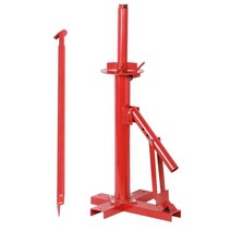 오토바이 수동 타이어 탈착기 자동차 교환 바이크 서킷 수리 수동 및 휴대용 타이어 교환기 진공 타이어 타이어 교환기 이동식 타이어 수리 도구 폐타이어 분해 및 조립, 빨간색