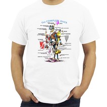스쿠버티셔츠 스킨스쿠버 다이버 산업잠수 단체티 완전한 t-셔츠 패션 tshirt 남자 친구 선물 티