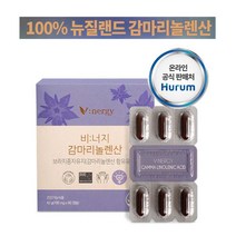 감마리놀렌산 보라지꽃종자유 60캡슐 뉴질랜드산 보라지유 식물성캡슐 여성, 60정, 1개
