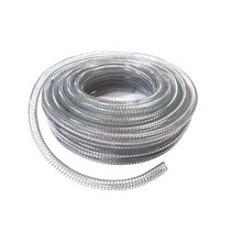 식품용 스프링호스 32 38mm x40M롤 /투명호스 고압호스 철심호스 급배수용 공업기기용 물호스, 38Ø x40M(롤)