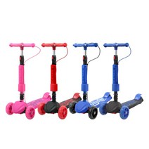 홀리 2020년형 인기킥보드 4종 프리미엄 퀵보드 LED발광바퀴 일체형 폴딩방식, 블랙/블루