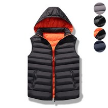 Sevenmoon 조끼 남자 오리털 패딩 XL-8XL