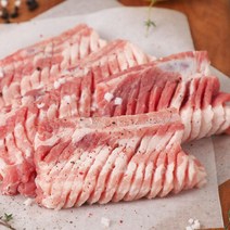 [고기장인백정] 무항생제 한돈 박포갈비(뼈삼겹) 400g x 3