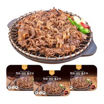 다소니푸드 HMR 직화 가열 연탄 간장 불고기 200g(3팩), 간장 연탄불고기200g(3팩)