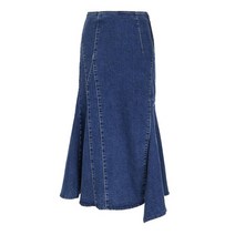 베스띠벨리 21년 FW신상 [정상가 189 000원!!! 30%가격할인!!!] 데님 언발란스 머메이드 롱 스커트