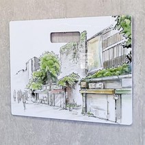 행잉액자 걷고싶은서울거리(가로대형).꾸밈, 타입2.이태원