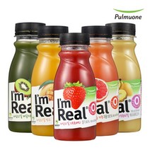 풀무원 아임리얼 190ml 골라담기 스트로베리/수박/자몽/그린키위 외, 아임리얼 헬로우 그린 (190ml)