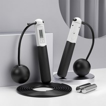 론조모니 2in1 유무선 스마트 줄넘기, 블랙