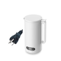 오아시 휴대용 미니 두유 메이커 500ML 벽 밀크 쉐이크 믹서기 스무디 프로세서 가전 제품 220V, 02 White 350ML_03 UK_02 220V