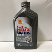 Shell Helix 쉘 힐릭스 울트라 ECT C2 C3 0W30 엔진오일 1L 유럽생산, 1개, 단일품목