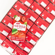 자연드림 해피푸르츠 사과한모금 120ml*24개입