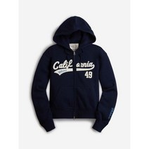 후아유 후아유 여성 패치 크롭 후드집업(기모) WHMZD4T21F_인천점, S, 네이비