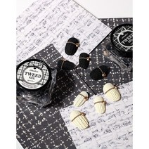 코코네일 모스티브 트위드젤 화이트 블랙 4g 1+1 프로모션 이벤트할인!!, 블랙+화이트