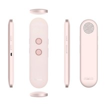 동시통역기 실시간 통역 자동 번역기T4 번역 AI 스마트 음성 녹음기 및 텍스트 사진 휴대용 통역 언어, 01 Pink