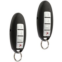 Smart Key Fob Keyless Entry Remote fits 2013-2015 Nissan Altima / 2014-2016 Infiniti QX60 / 2013 Inf, 1, n-smrt-014-4btn x 2