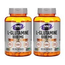나우푸드 L-글루타민 1000mg 베지캡슐 120정 2세트