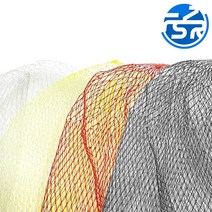 촘촘한 고급 수제경심망모음 화이트 레드 형광 뜰채 후레임 겸용, 고급 수제 경심망(레드)