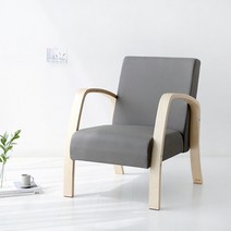 마켓비 BENWOOD 1인 소파 YC12A 내추럴, 아이보리