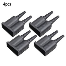 앤더슨 플매트 카펫 러그 커넥터용 방수 외피 방진 플랫 카드 슬롯 재킷 케이블 커넥터 3 세대 50 A 600V 2 개 4, 4pcs