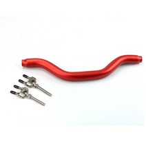 스즈키 어드레스125 프론트 플랫 크로스바 팔걸이, 푸른, 1개