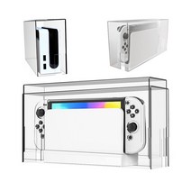 닌텐도 스위치 OLED 호환 독 투명 케이스 먼지방지 진열대 아크릴 장식장, 단품, 단품