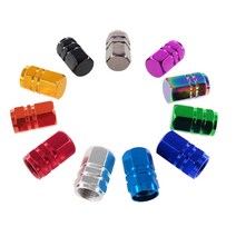 락모터스 자동차 타이어밸브캡 타이어마개 에어캡 공기주입구 벨브캡 바람 뚜껑 커버 일반형 차량용, 골드(1p)