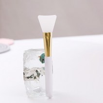 실리콘 팩브러쉬 크림팩 모델링팩주걱 스패츌러 피부관리실소품 간편세척 재사용, 단품