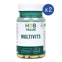홀랜드앤바렛 밸류 멀티비타민 타블렛 30정 H&B Value Multivitamin, 2개