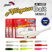 JRC MOSD1.2(10pcs) 뽈락전용웜 루어낚시 낚시용품 인기루어, PA53