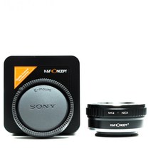 K&F M42-NEX 렌즈어댑터 -M42 마운트 렌즈 >> 소니 E 바디 - 뒤캡포함 - M42 lens to Sony E mount adapter + rear cap