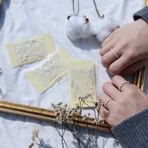 담수 진주 비즈 반지 만들기 DIY KIT 3type Dahlia 진주반지 링, 상세설명 참조, 작은담수진주반지 DIY KIT