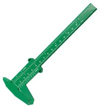 버니어 캘리퍼스 켈리퍼스 디지털 스텐 노기스 측정 도구 목공 금속 가공 배관 모델 만들기 조리개 깊이 직경 도구-109, Green