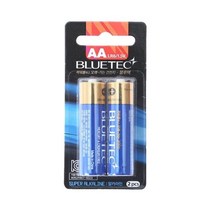 블루텍 알카라인건전지-고급형 LR6 UP(AA) 1.5V 1판-2EA (20판) 전기 조명 조명기구 건전지 블루텍 공구, 본상품선택, 1
