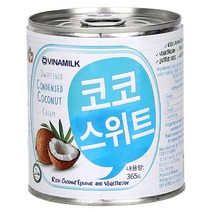 VINAMILK 코코스위트 코코넛연유 365g X3 (소스통증정), 단품