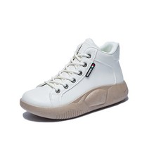 여성 키높이 하이탑 스니커즈 여성 플랫폼 통굽슈즈 여성 하이탑 운동화
