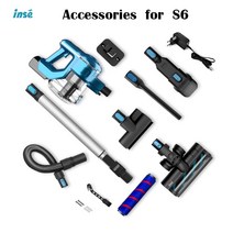침구청소기 침대진드기 저렴한 카페트 쇼파 패브릭 침대 매트리스 청소기 bed cleaner vacuum 6 무선 진공 금속 필터 교체용 액세서리 다기능 결합 브러시 6 배터리, 헤드 브러시