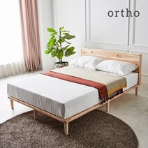올쏘 밀란 원목 침대SS_CL라텍스, 단품