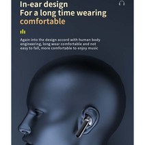 가수인이어 커스텀인이어 K40 터치 컨트롤 5.3 무선 이어폰 HIFI 3D 스테레오 헤드폰 러닝 스포츠 게임 헤, 한개옵션0