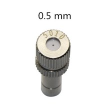 스프링쿨러 간이스프링클러 분사기 5 pcs 6mm 필터 미스트 노즐 0.1 0.6mm, 0.5mm