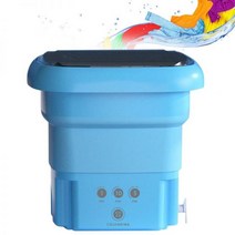 미니짤순이 휴대용 세탁기 미니 배수 바구니 포함 터치 스크린 아파트 세탁기용 소형, green