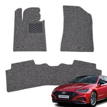 포시즌 현대 쏘나타 전용 소나타 전차종택시포함 제작가능 1+2열 확장일체형 코일 자동차매트, 쏘나타 LF/뉴라이즈 택시(2014.3~2019), 그레이