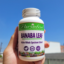 파라다이스 허브 Paradise Herbs Banaba Leaf 바나바 리프 잎 180캡슐