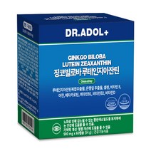 닥터아돌 징코빌로바 루테인지아잔틴 눈영양제, 징코빌로바루테인지아잔틴(휴대