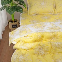 마가렛 아사면 순면 60수 차렵이불+패드+베개커버 세트