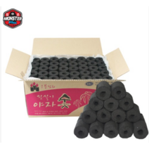 참살이야자숯 10kg 120알