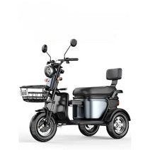 전기 세발 자전거 노인자전거 장보기 배달 스쿠터, 20A/리튬배터 60-80KM /충전기 48V