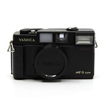 야시카 kokoti mf-2 슈퍼 35mm 필름 카메라 38mm f 3.8 렌즈 포함 블랙