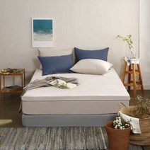 [휴가드] [Q]허리 편한 인생 토퍼 매트리스, 색상:화이트