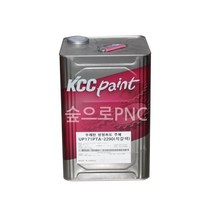KCC정품 우레탄 방청하도 UP171 16L 방청페인트 우레탄사비, 적갈색